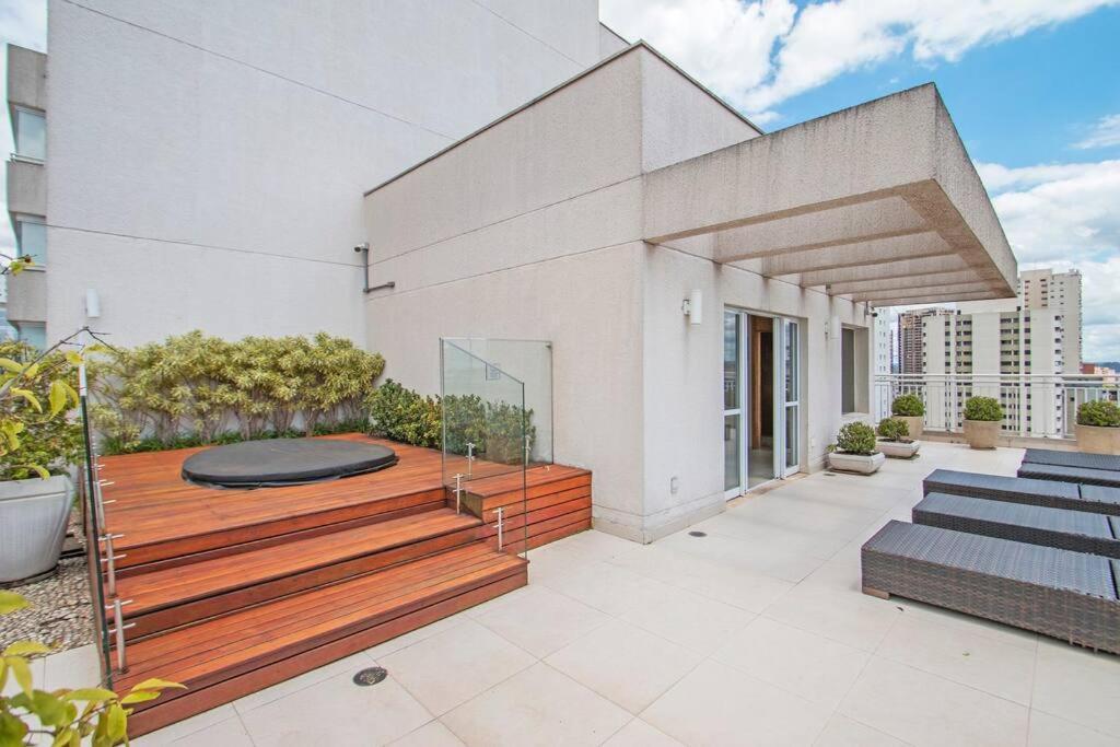 Studio 111 Conforto, Estilo E Localizacao Privilegiada Now Alto Da Boa Vista Zona Sul De Sp Sao Paulo Bagian luar foto